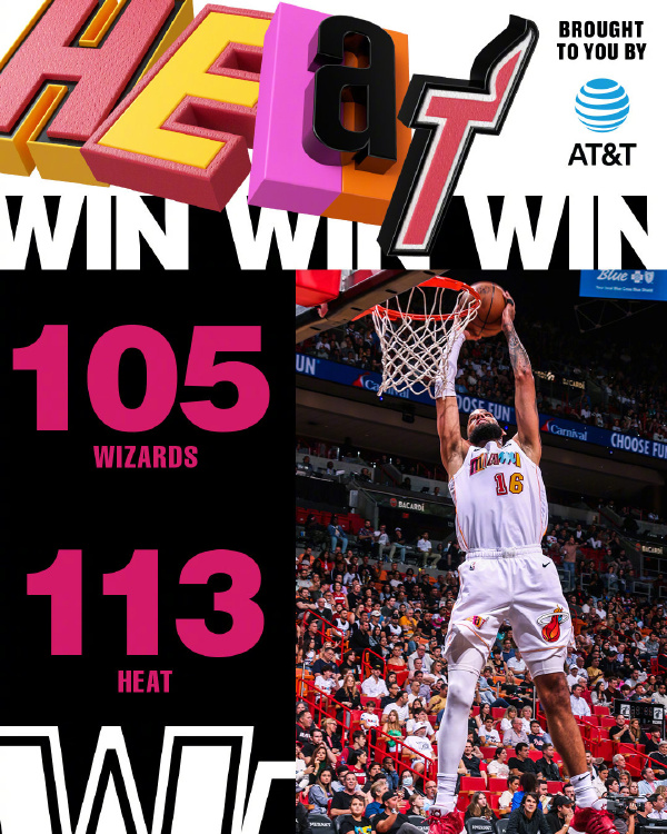 11月24日 NBA常规赛 奇才vs热火 全场录像