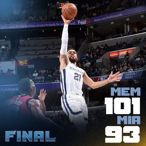 12月06日 NBA常规赛 热火vs灰熊 全场录像