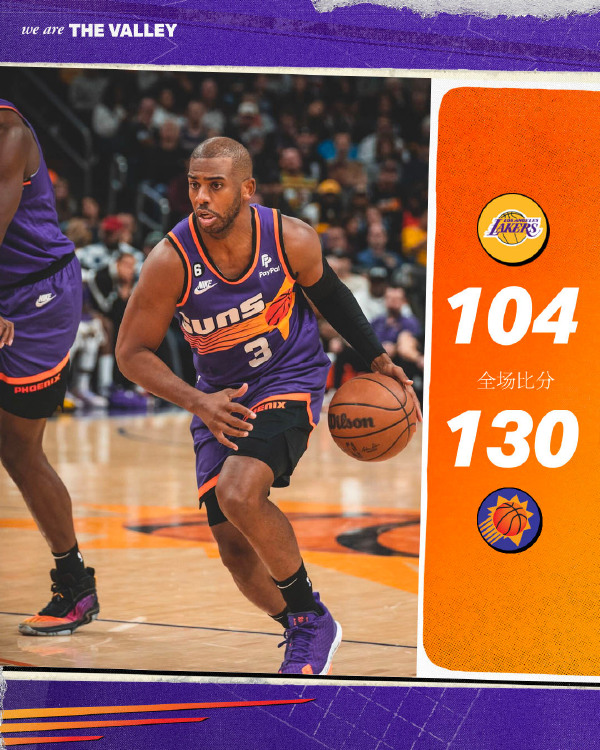12月20日 NBA常规赛 湖人vs太阳 全场录像
