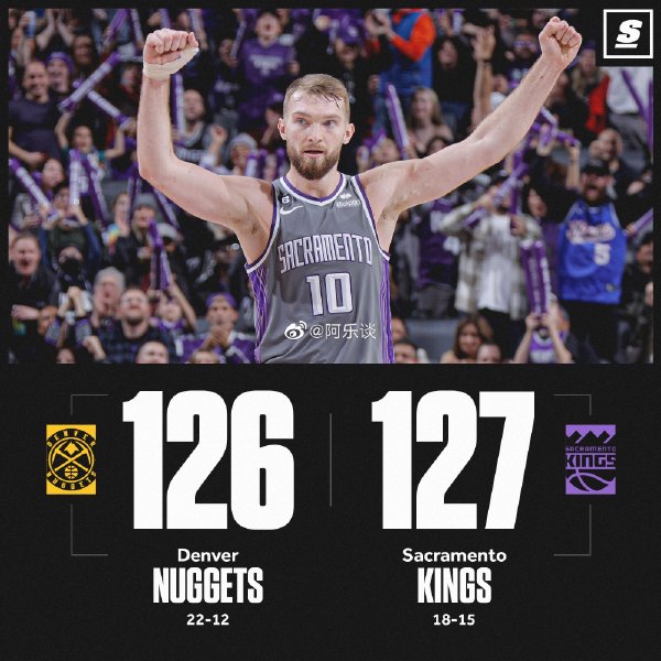 12月29日 NBA常规赛 掘金vs国王 全场录像