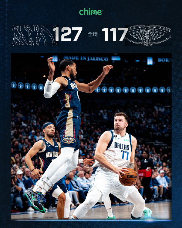 01月08日 NBA常规赛 鹈鹕vs独行侠 全场录像
