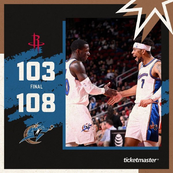 01月26日 NBA常规赛 奇才vs火箭 全场录像