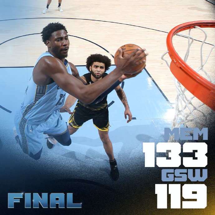 03月19日 NBA常规赛 勇士vs灰熊 全场录像