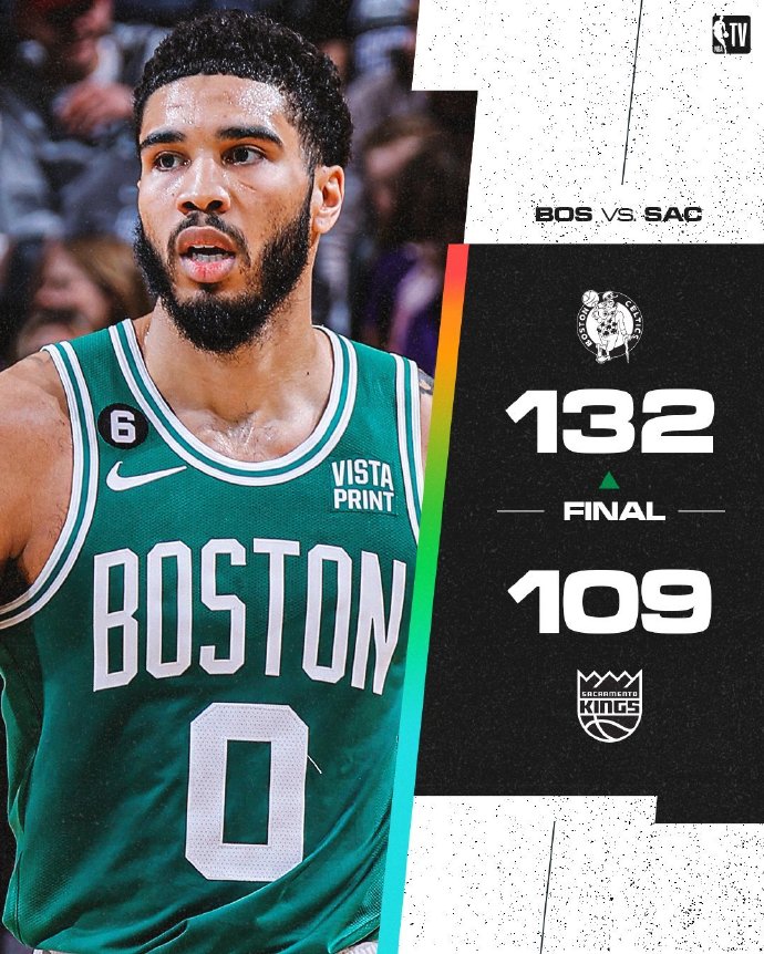 03月22日 NBA常规赛 凯尔特人vs国王 全场录像
