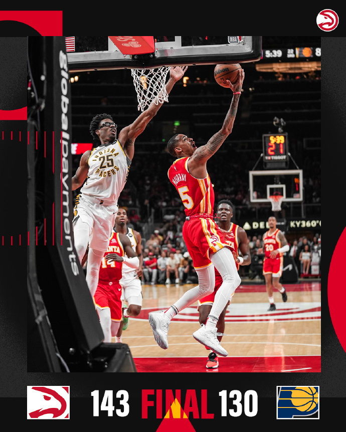 03月26日 NBA常规赛 步行者vs老鹰 全场录像