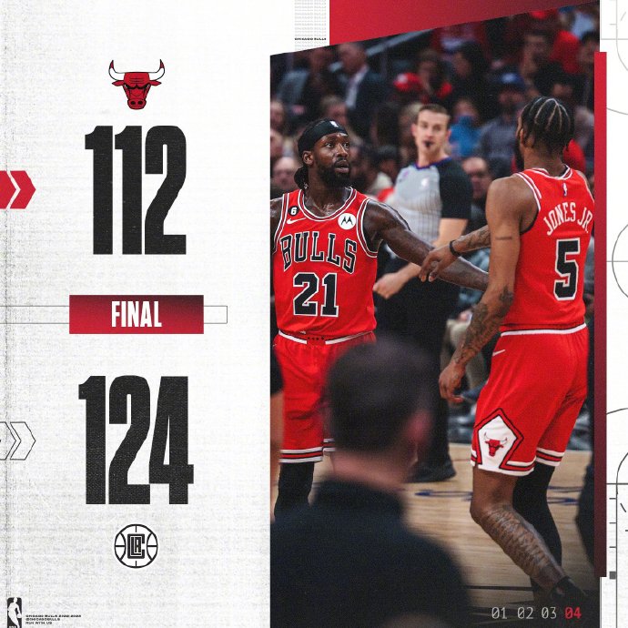 03月28日 NBA常规赛 公牛vs快船 全场录像