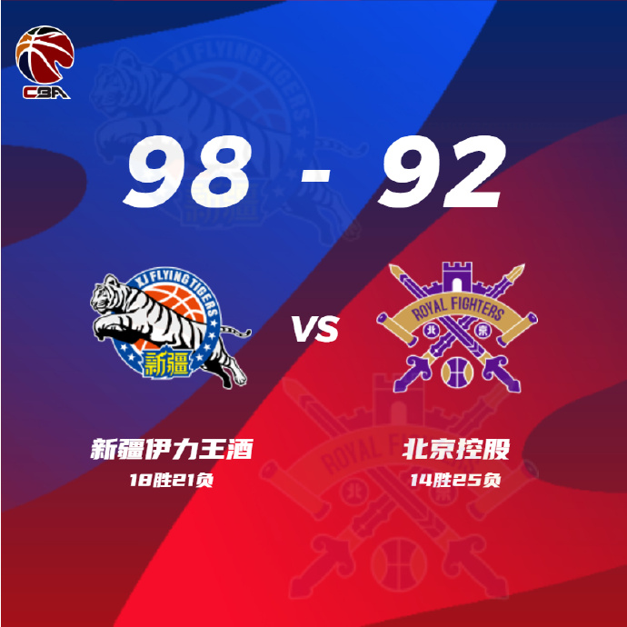 03月29日 CBA常规赛 新疆vs北控 全场录像