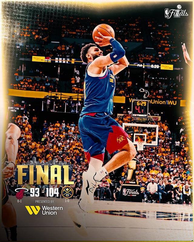 06月02日 NBA总决赛G1 热火vs掘金 全场录像