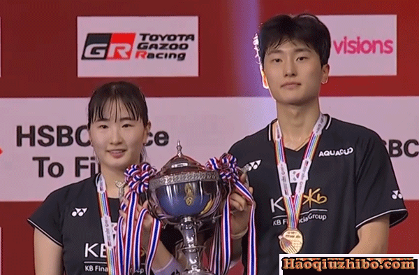 2023泰国羽毛球公开赛混双决赛 德差波/沙西丽vs金元昊/郑娜银 全场录像