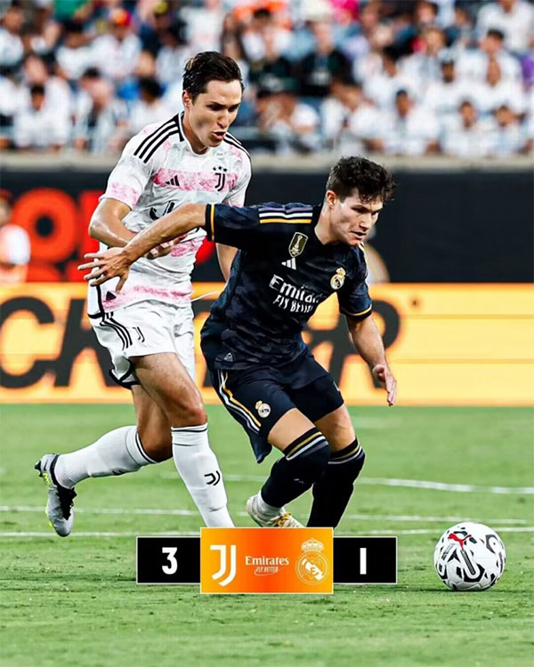 08月03日 足球友谊赛 皇马vs尤文图斯 全场集锦