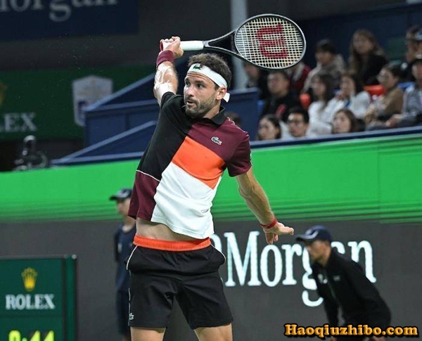 2023ATP上海大师赛男单1/4决赛 迪米特洛夫vs贾里 全场录像