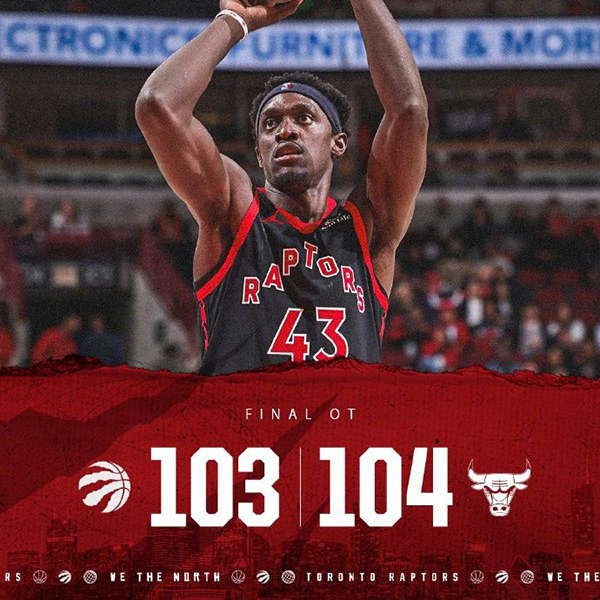 10月28日 NBA常规赛 猛龙vs公牛 全场录像