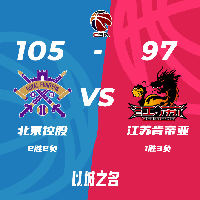 10月30日 CBA常规赛 北控vs江苏 全场录像