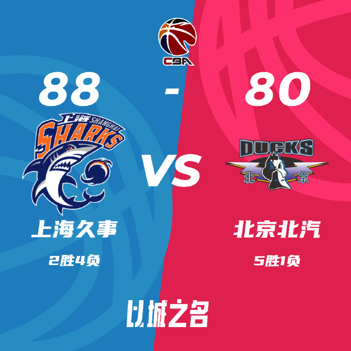 11月05日 CBA常规赛 上海vs北京 全场录像