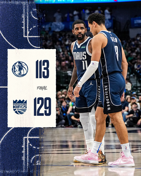 11月20日 NBA常规赛 国王vs独行侠 全场录像