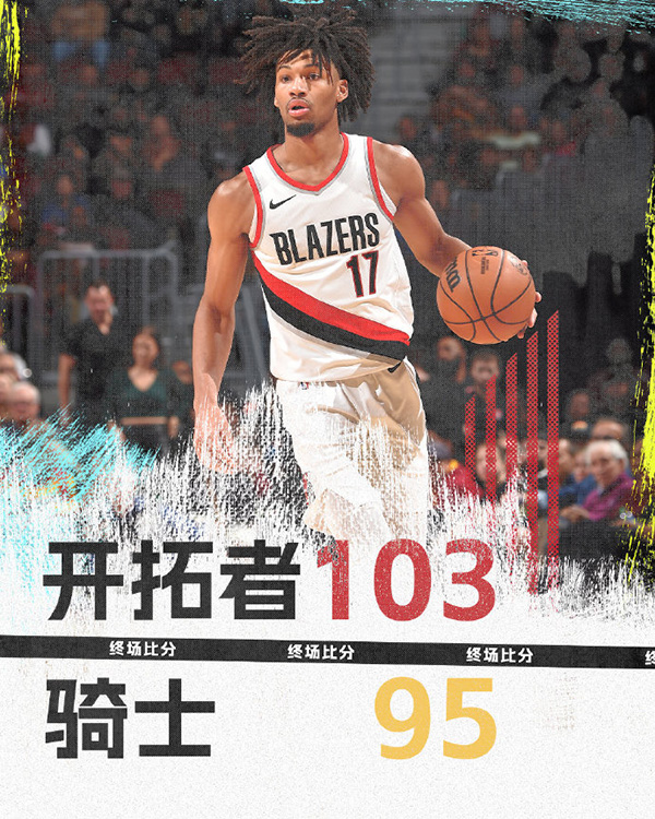 12月01日 NBA常规赛 开拓者vs骑士 全场录像
