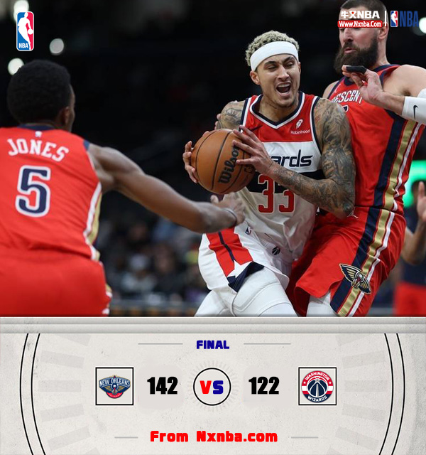 12月14日 NBA常规赛 鹈鹕vs奇才 全场录像
