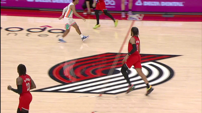 2022.3.24NBA全场录像回放 马刺vs开拓者