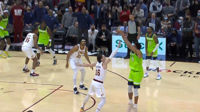 2022.3.1NBA全场录像回放 森林狼vs骑士