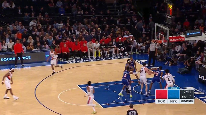 2022.3.17NBA全场录像回放 开拓者vs尼克斯