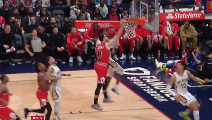 2022.3.25NBA录像回放高清 公牛vs鹈鹕