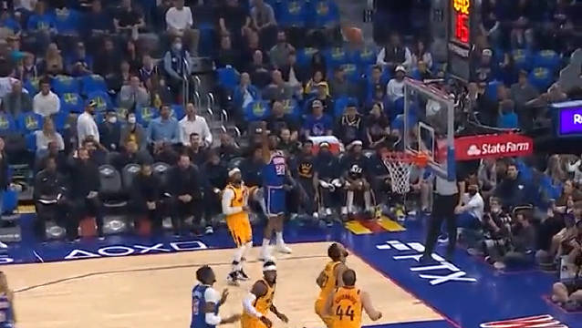 2022.4.3NBA全场录像回放 爵士vs勇士