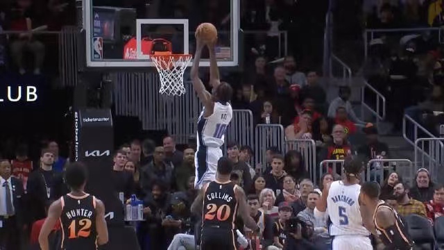 2022.12.20NBA全场录像回放 魔术vs老鹰