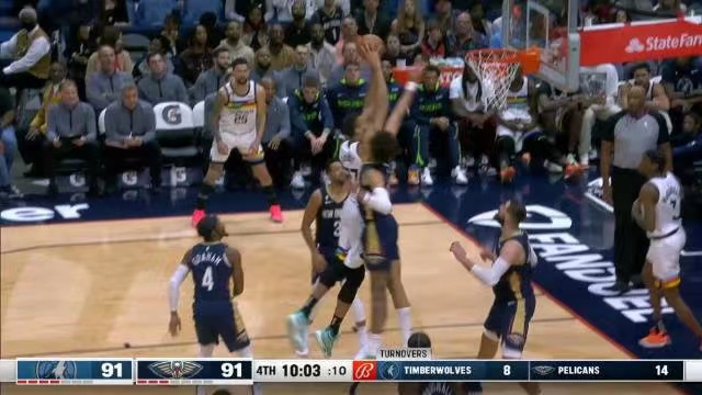 2022.12.29NBA全场录像回放 森林狼vs鹈鹕