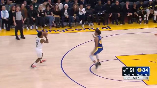 2022.12.29NBA全场录像回放 爵士vs勇士