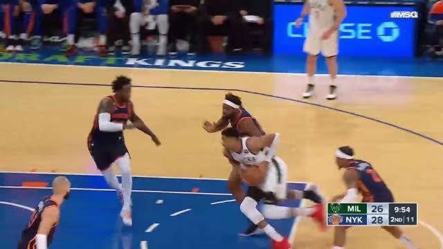 2023.1.10NBA全场录像回放 雄鹿vs尼克斯