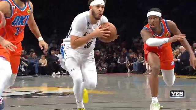 2023.1.16NBA全场录像回放 雷霆vs篮网
