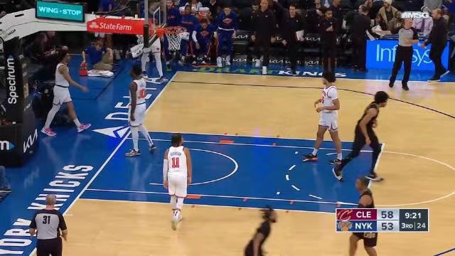 2023.1.25NBA录像回放高清 骑士vs尼克斯