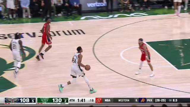2023.1.30NBA全场录像回放 鹈鹕vs雄鹿