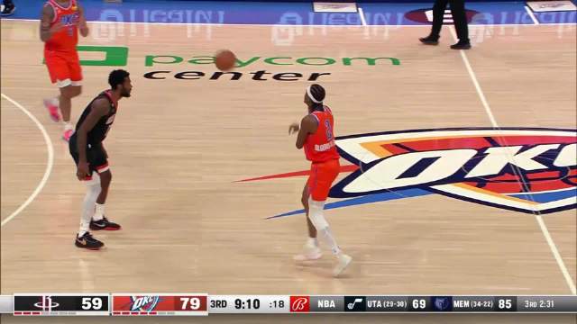 2023.2.16NBA录像回放高清 火箭vs雷霆