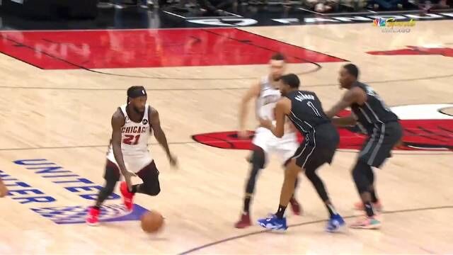 2023.2.25NBA全场录像回放 篮网vs公牛