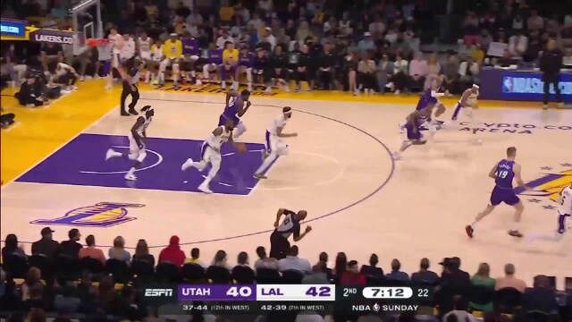 2023.4.10NBA录像回放高清 爵士vs湖人