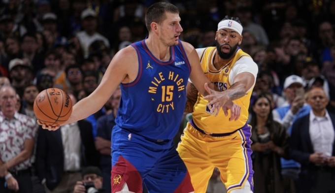 2023.10.25NBA全场录像回放 湖人vs掘金
