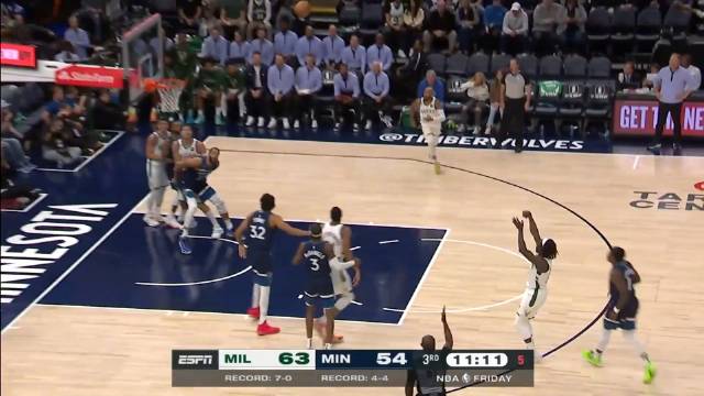 2022.11.5NBA录像回放 雄鹿vs森林狼 免费更新