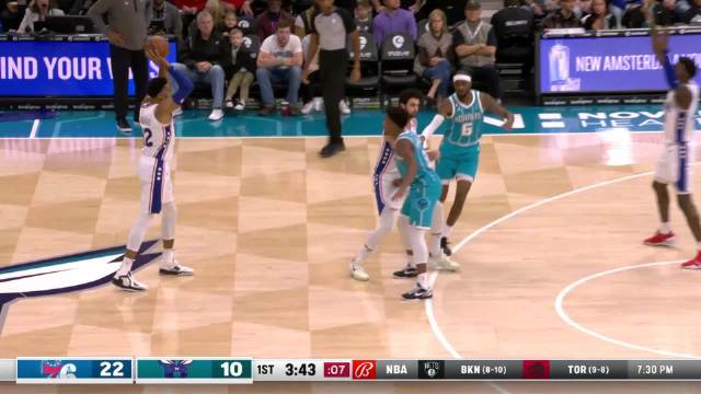 2022.11.24NBA录像回放 76人vs黄蜂 免费更新