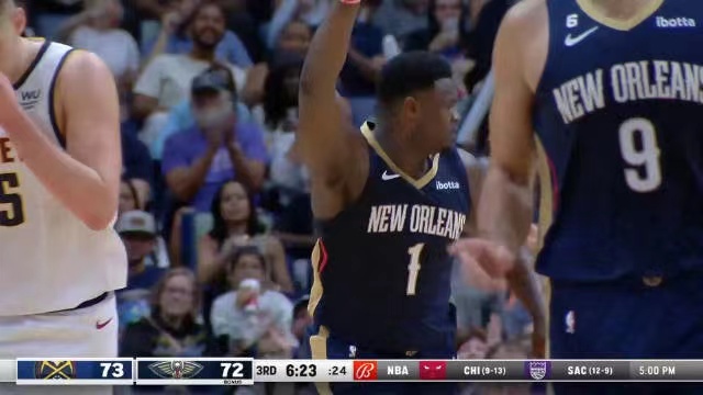 2022.12.5NBA录像回放 掘金vs鹈鹕 免费更新