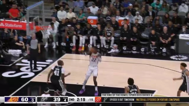 2022.12.5NBA录像回放 太阳vs马刺 免费更新