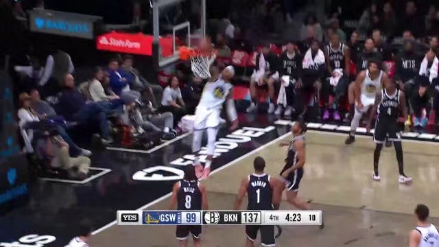 2022.12.22NBA录像高清回放 勇士vs篮网 免费更新