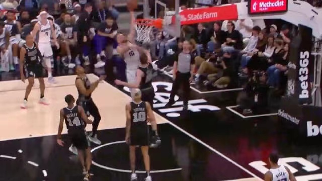 2023.1.16NBA录像高清回放 国王vs马刺 免费更新