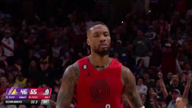 2023.1.23NBA录像回放 湖人vs开拓者 免费更新
