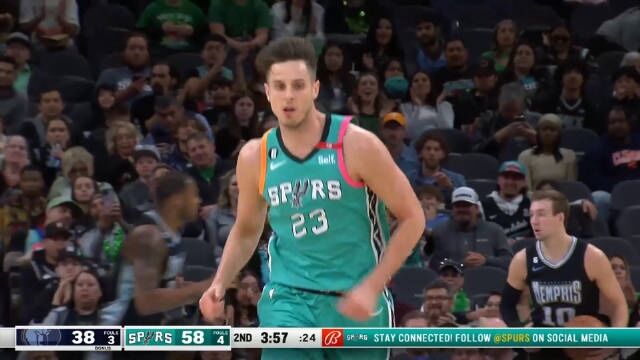 2023.3.18NBA录像回放 灰熊vs马刺 免费更新